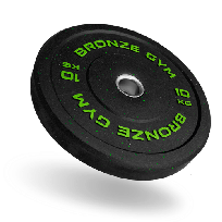 Диск бамперный BRONZE GYM BG-BMP-10 10 кг